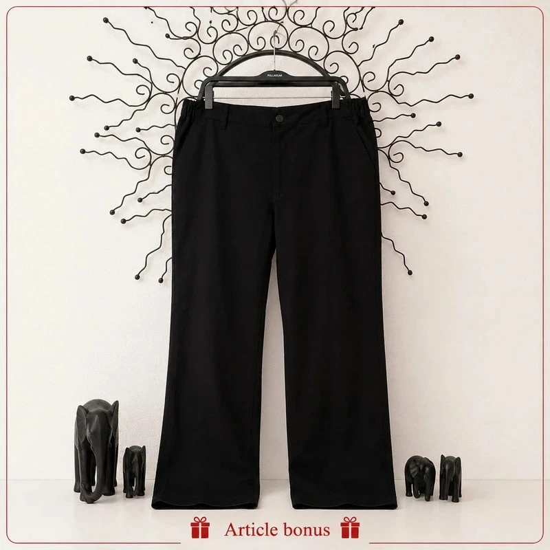 Taille 52 – Pantalon homme noir